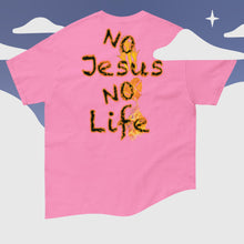 Load image into Gallery viewer, Know Jesus Know Life - No Jesus No Life - Men&#39;s classic tee
