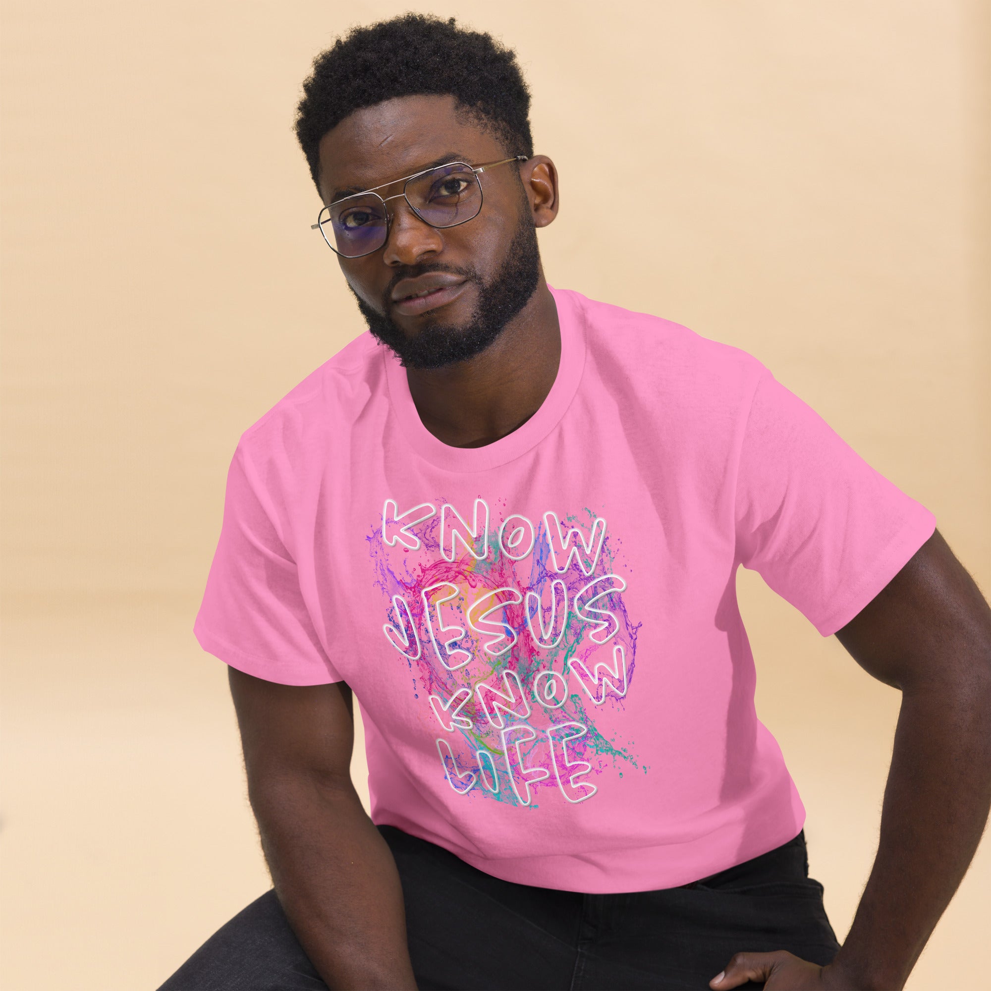 Know Jesus Know Life - No Jesus No Life - Men's classic tee