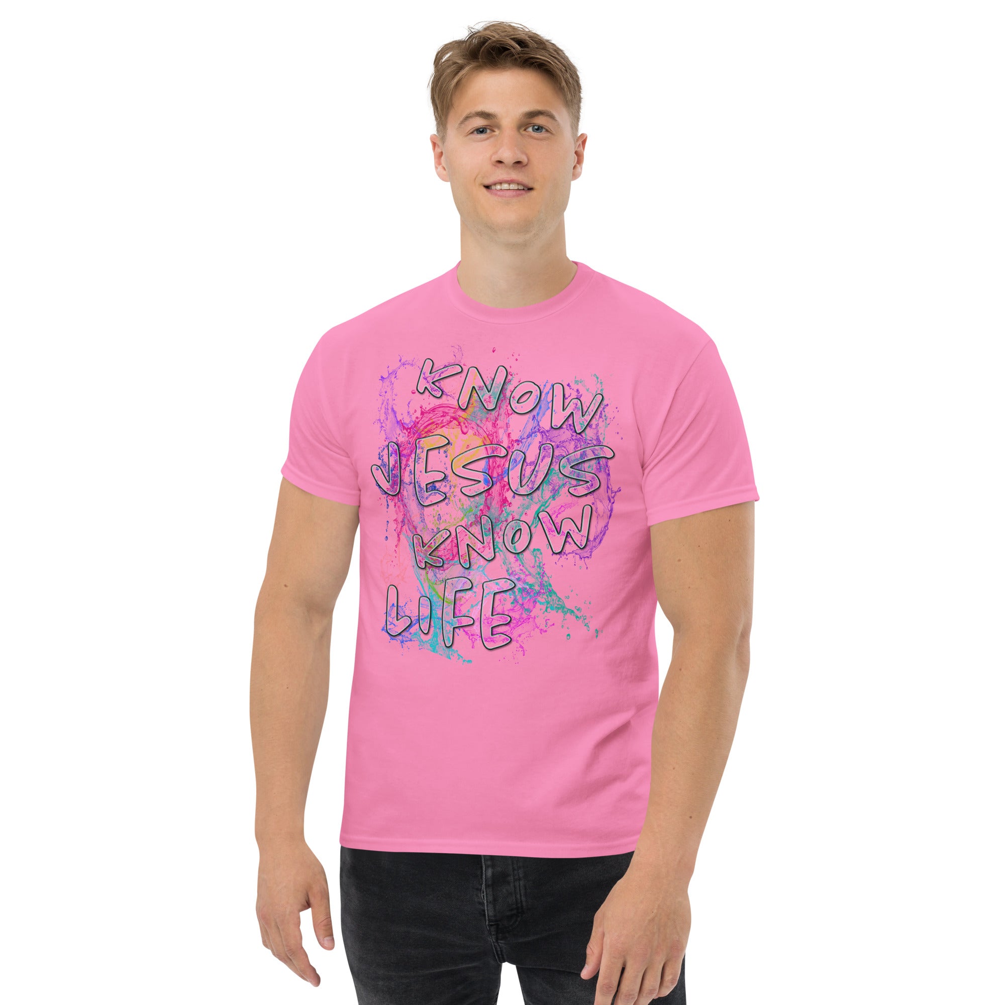 Know Jesus Know Life - No Jesus No Life - Men's classic tee