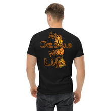 Load image into Gallery viewer, Know Jesus Know Life - No Jesus No Life - Men&#39;s classic tee
