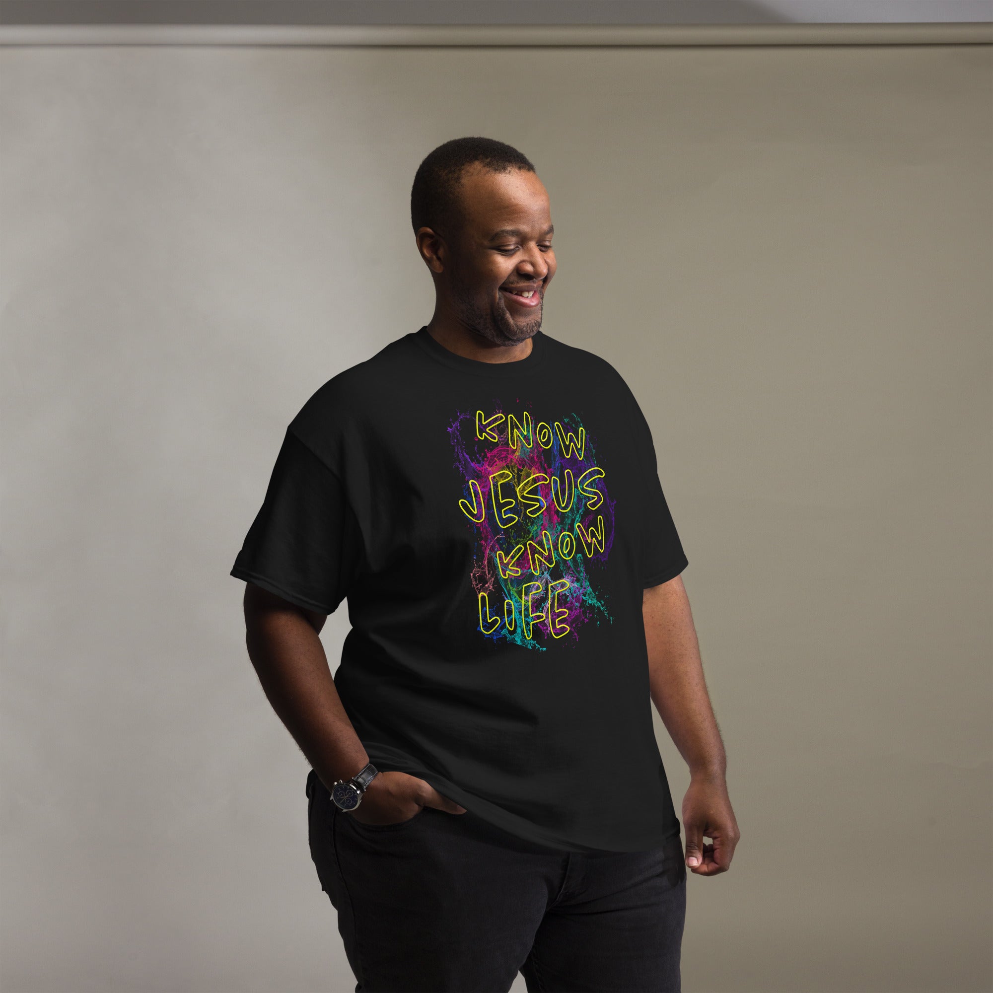 Know Jesus Know Life - No Jesus No Life - Men's classic tee