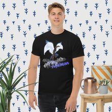 Load image into Gallery viewer, Ps. 91:11 Angel Blue Fire - Men&#39;s classic tee
