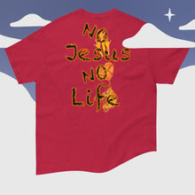 Load image into Gallery viewer, Know Jesus Know Life - No Jesus No Life - Men&#39;s classic tee
