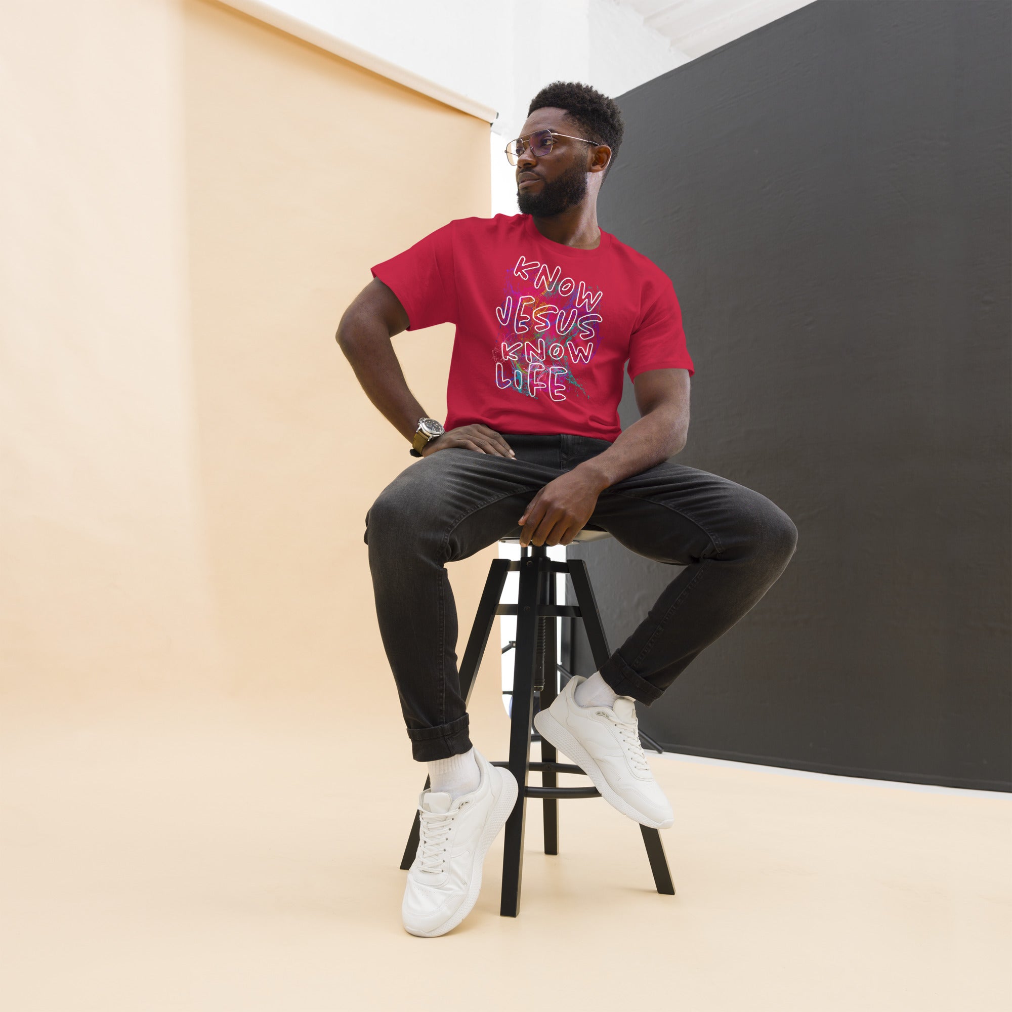 Know Jesus Know Life - No Jesus No Life - Men's classic tee