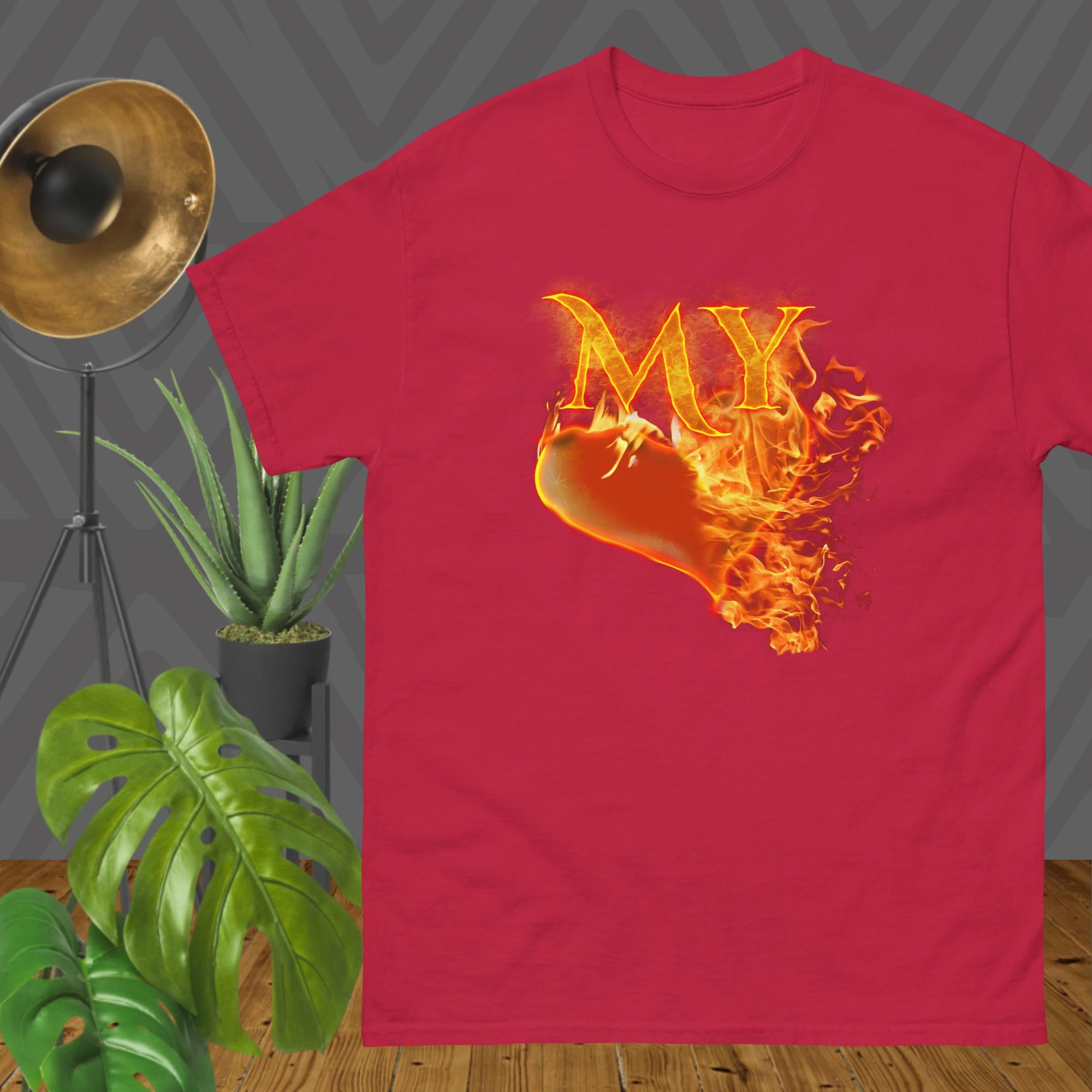 My Heart Burns for JESUS - Men's classic tee