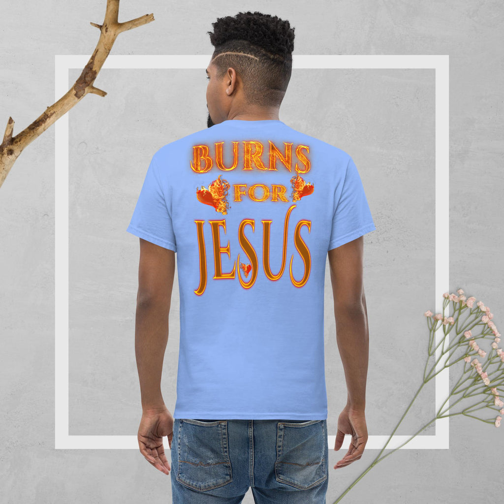 My Heart Burns For JESUS - Men's classic tee
