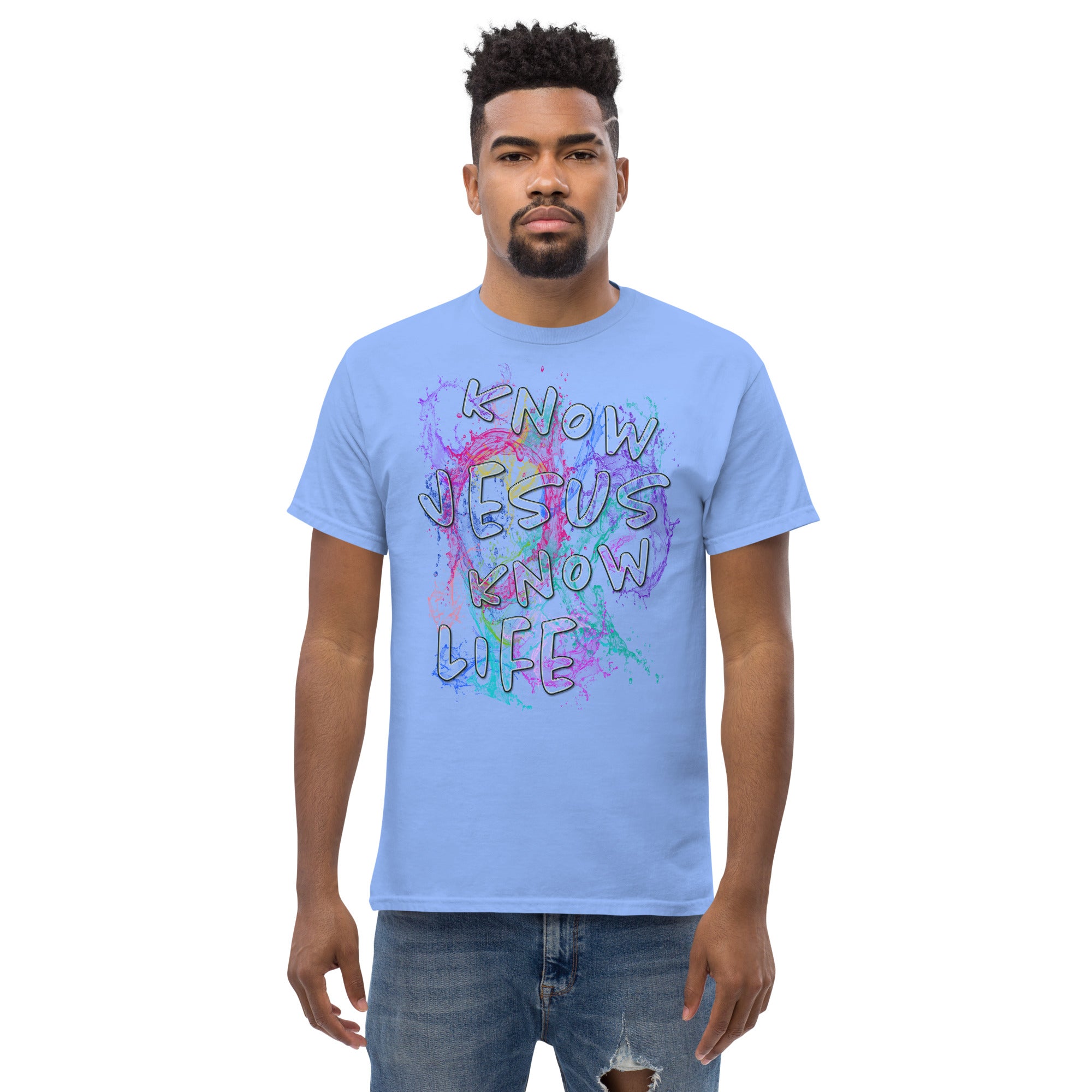 Know Jesus Know Life - No Jesus No Life - Men's classic tee