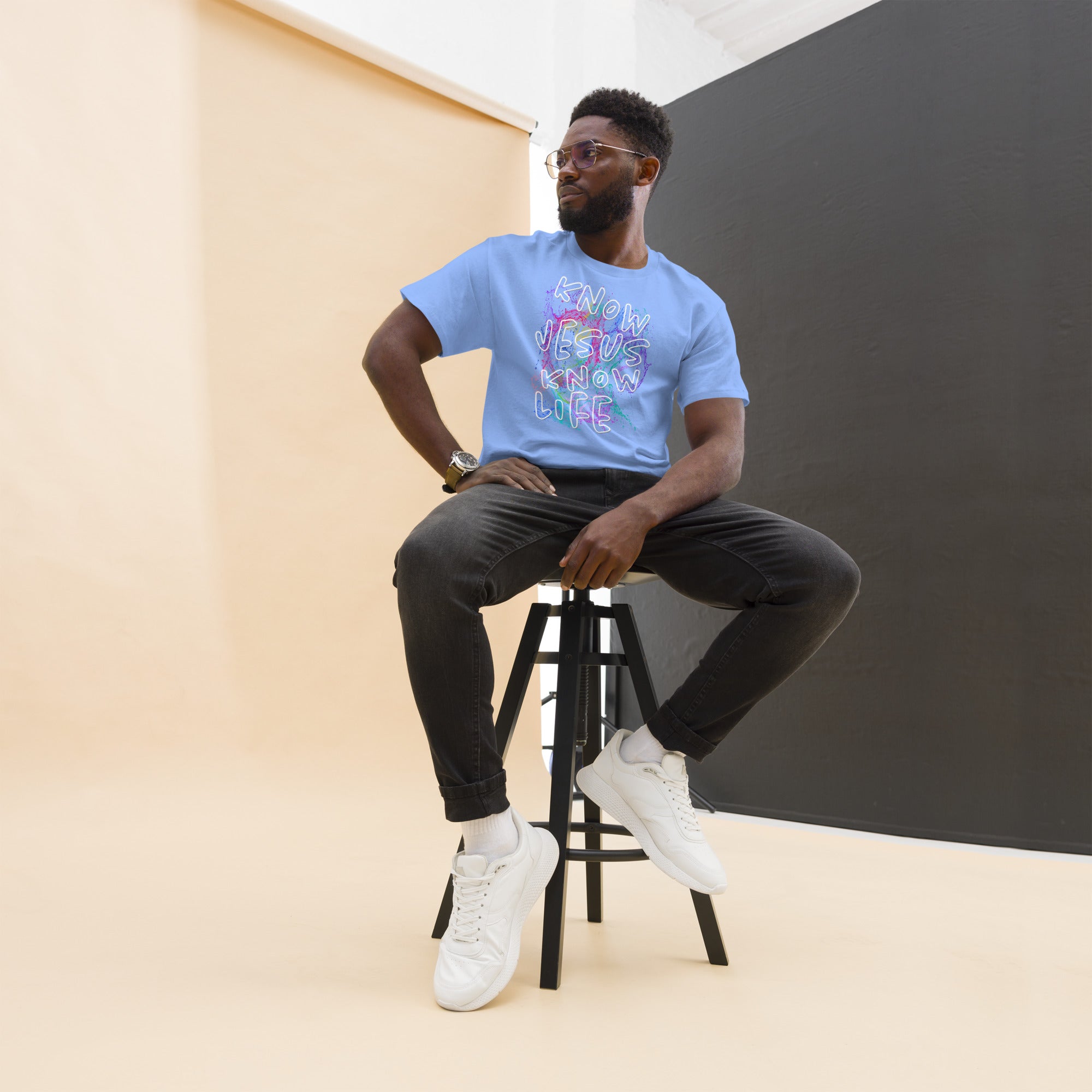 Know Jesus Know Life - No Jesus No Life - Men's classic tee
