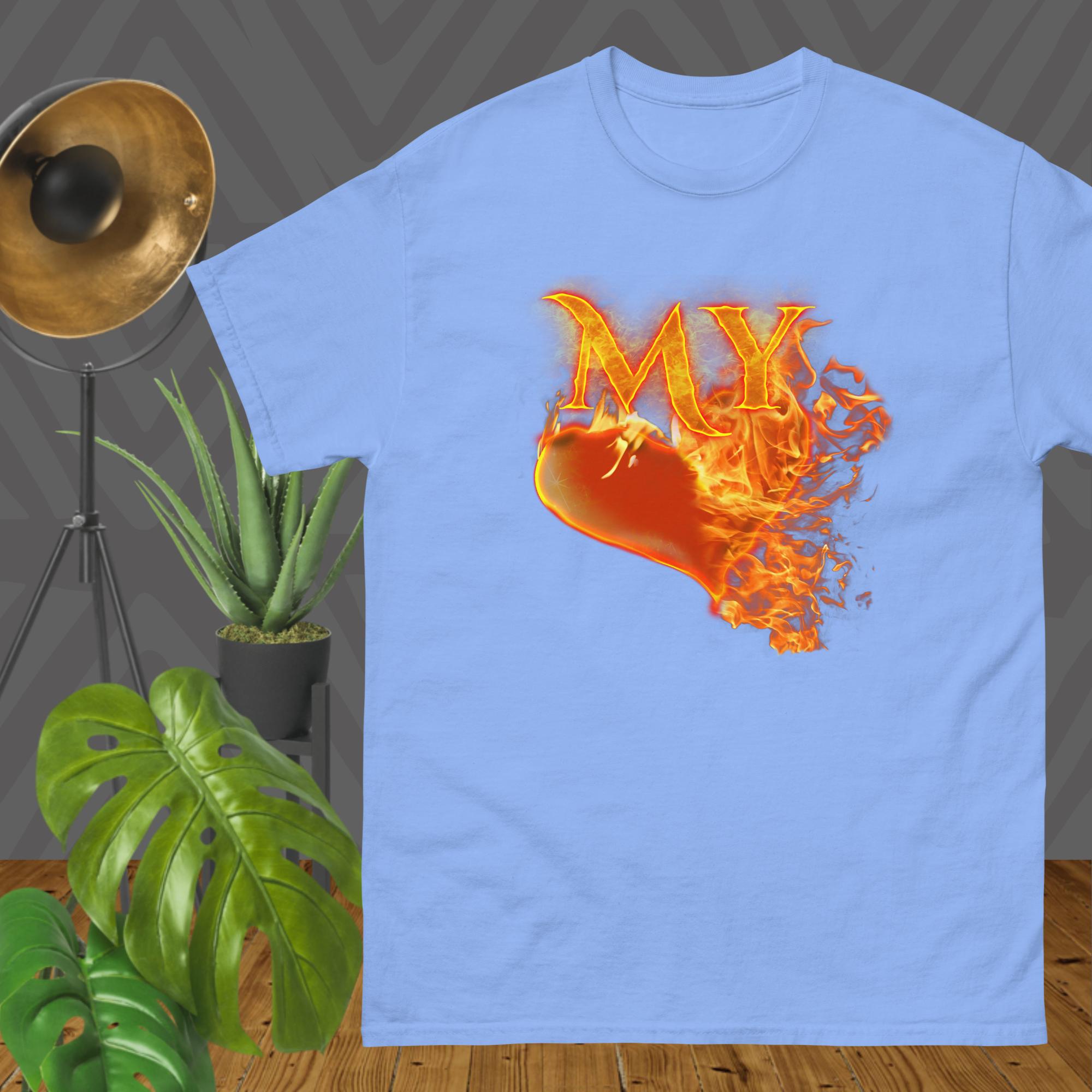 My Heart Burns for JESUS - Men's classic tee