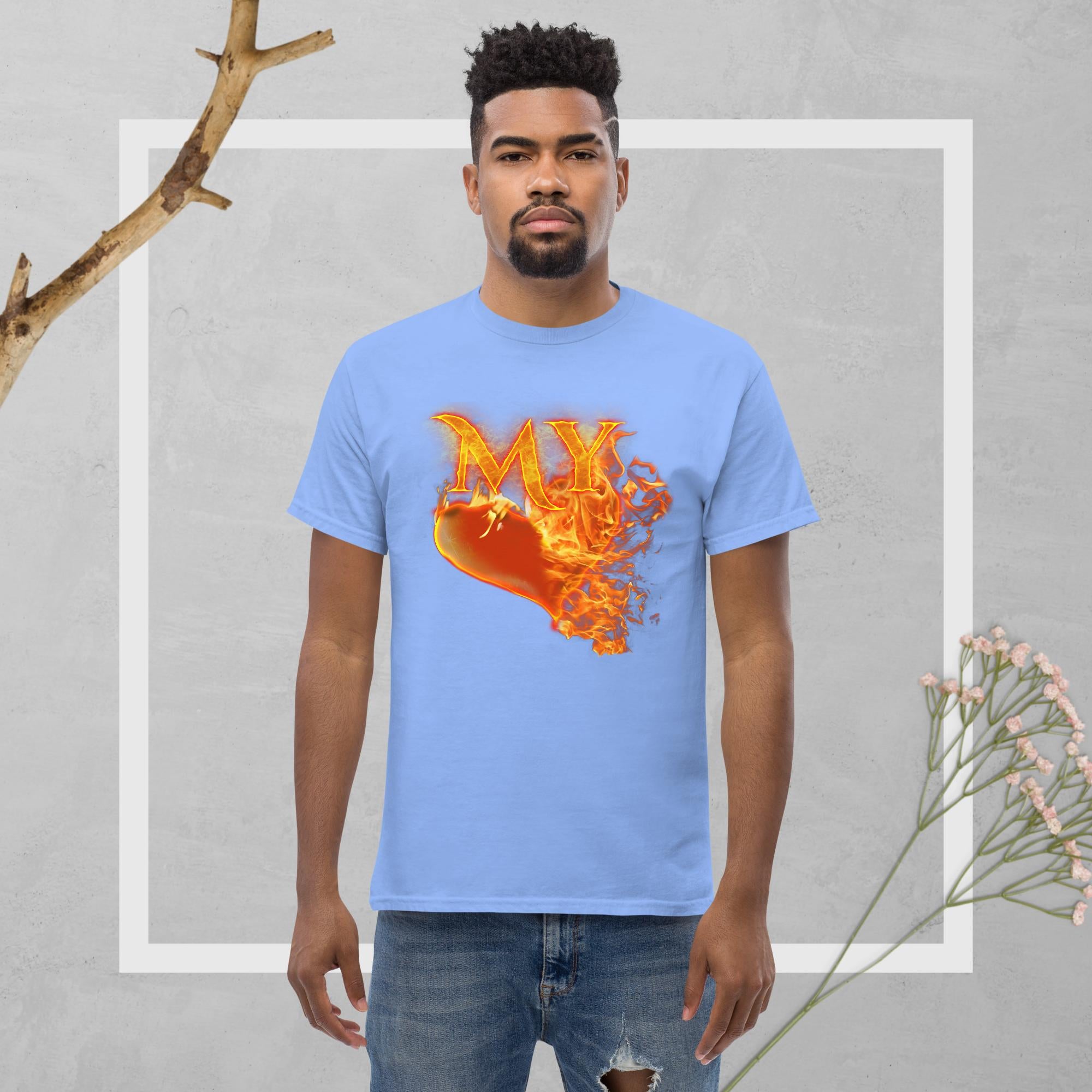 My Heart Burns For JESUS - Men's classic tee