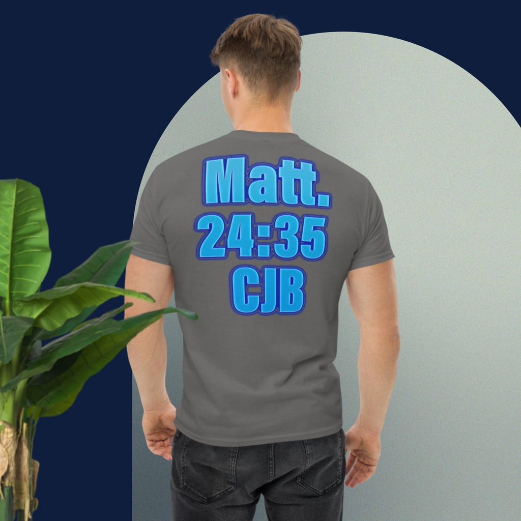 Heaven & Earth Matt 24:35 - Men's classic tee
