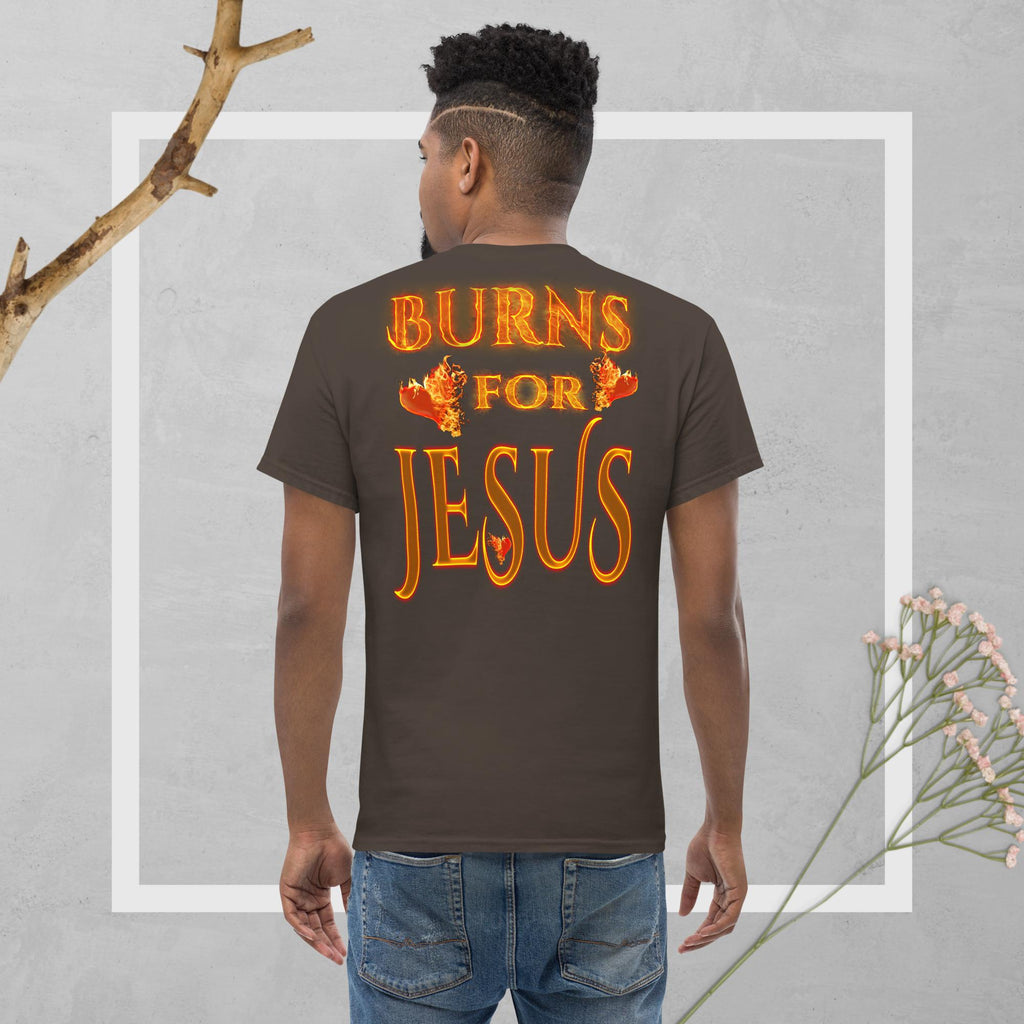 My Heart Burns For JESUS - Men's classic tee