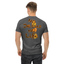 Load image into Gallery viewer, Know Jesus Know Life - No Jesus No Life - Men&#39;s classic tee
