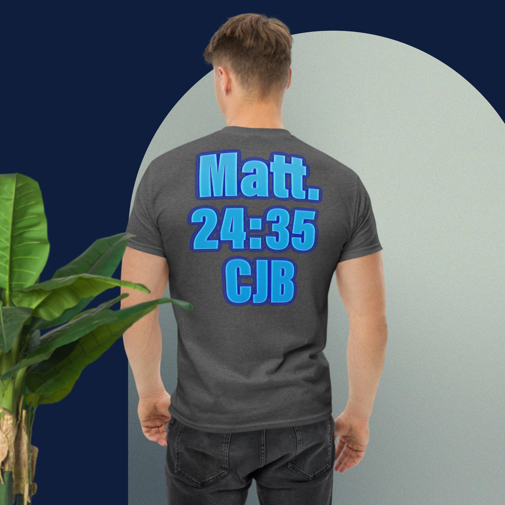 Heaven & Earth Matt 24:35 - Men's classic tee