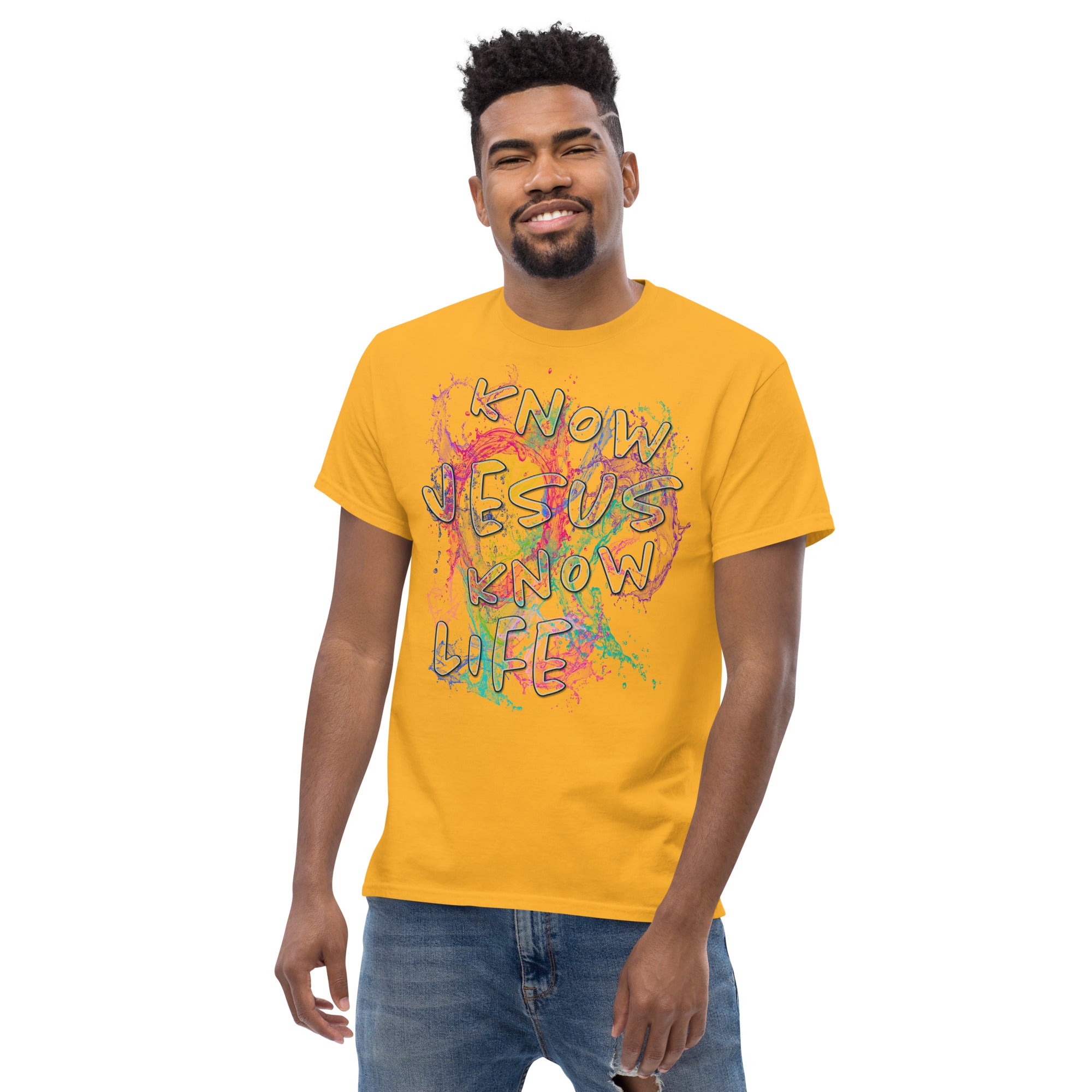 Know Jesus Know Life - No Jesus No Life - Men's classic tee