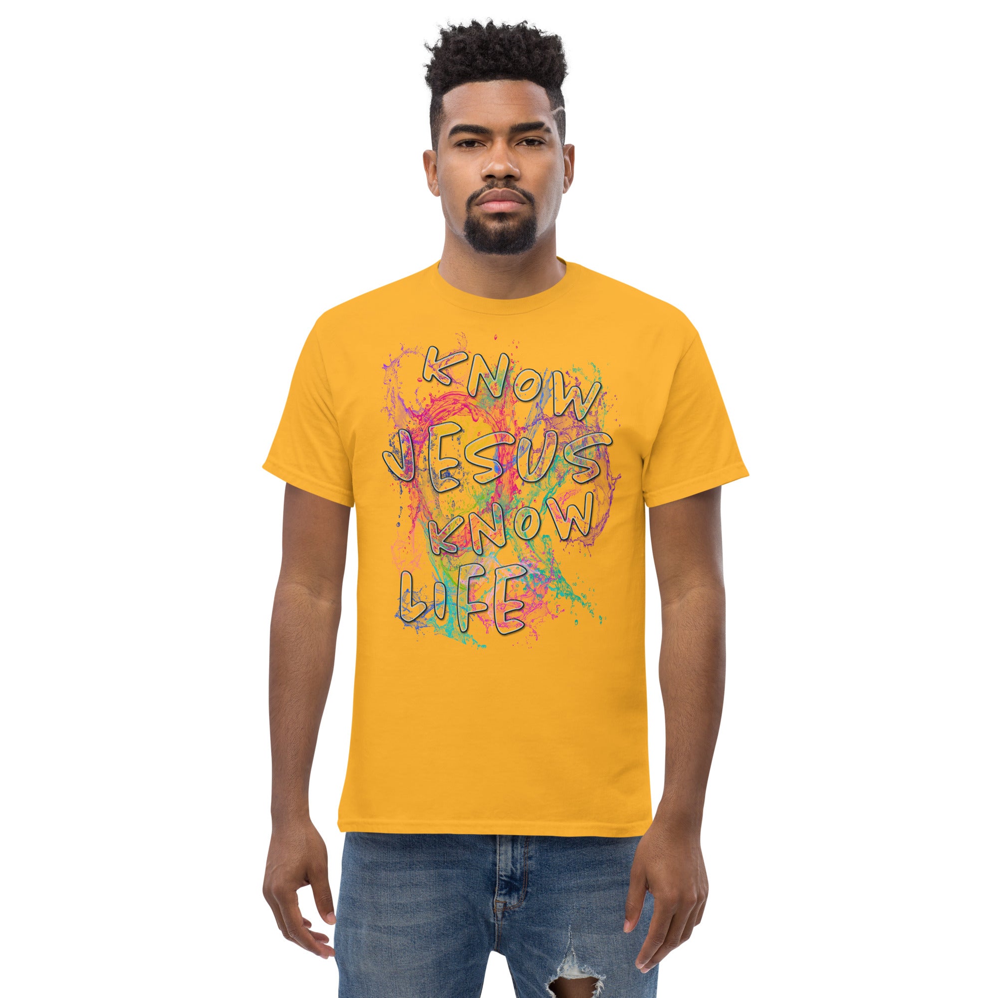 Know Jesus Know Life - No Jesus No Life - Men's classic tee