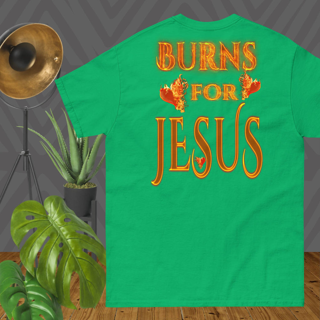 My Heart Burns for JESUS - Men's classic tee