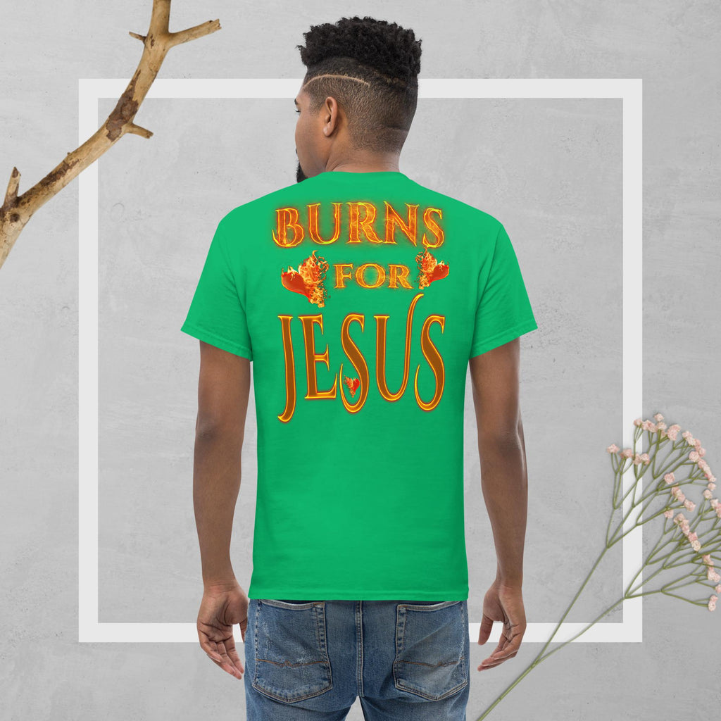 My Heart Burns For JESUS - Men's classic tee