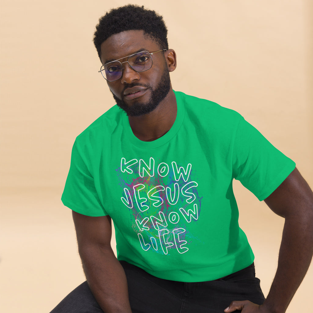 Know Jesus Know Life - No Jesus No Life - Men's classic tee