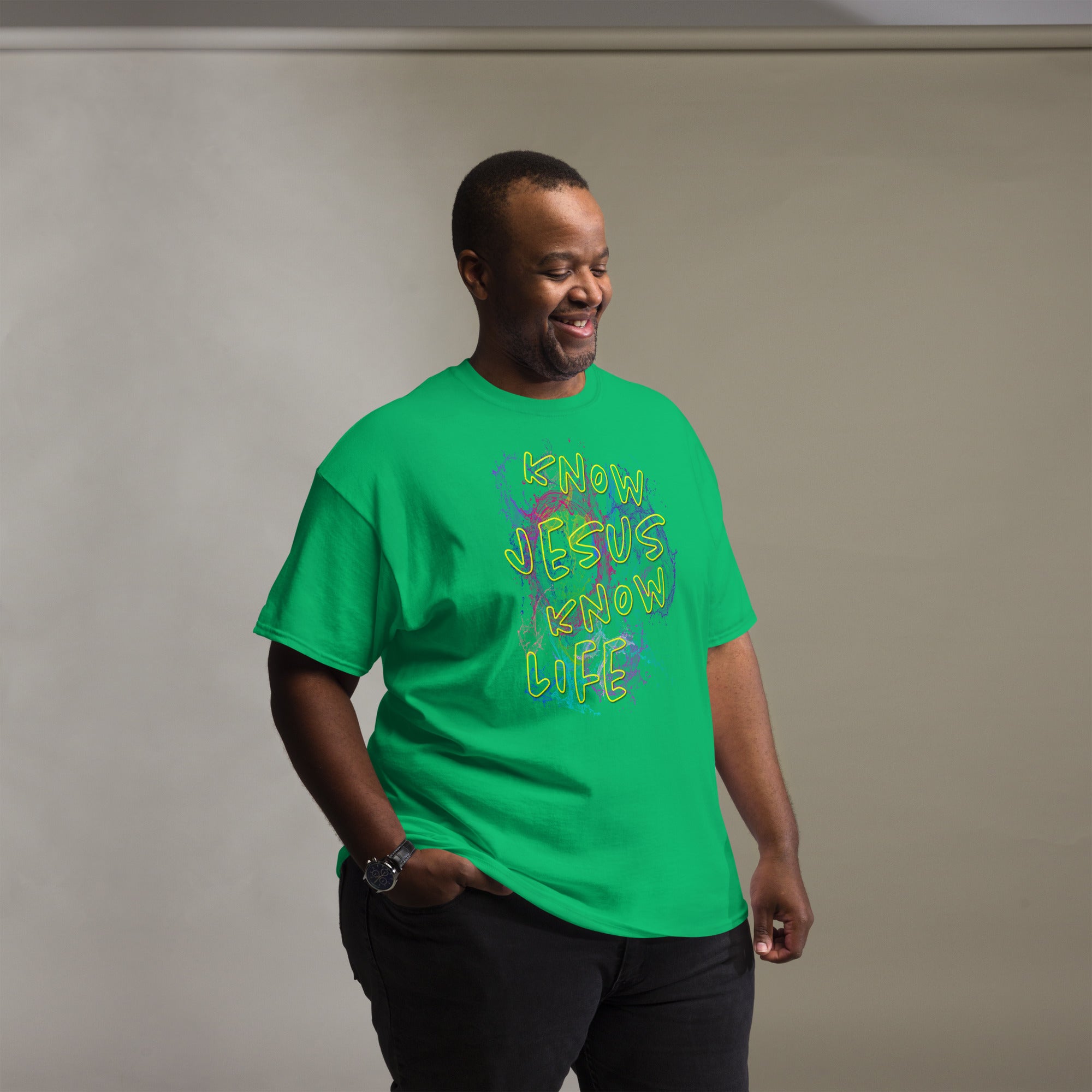 Know Jesus Know Life - No Jesus No Life - Men's classic tee
