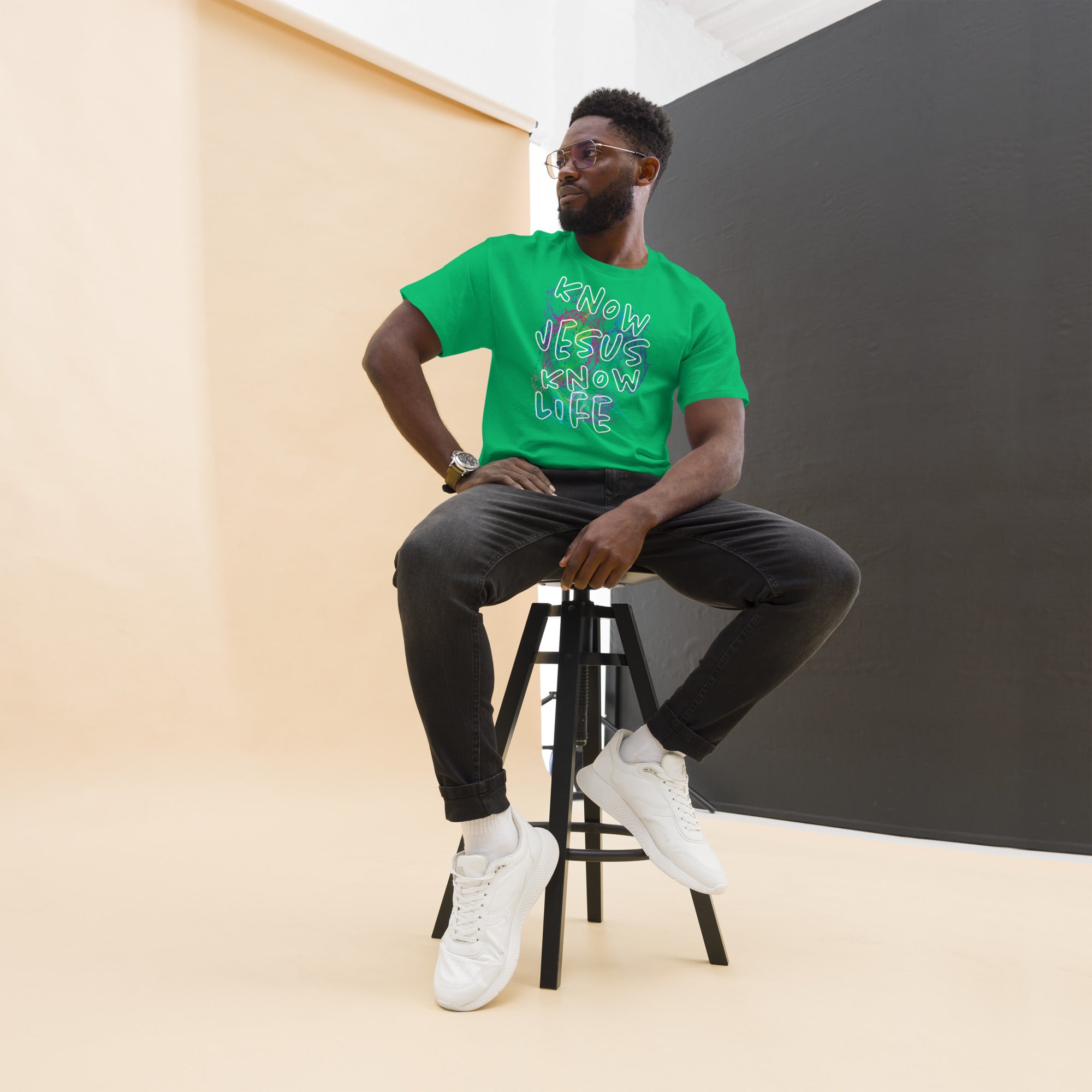 Know Jesus Know Life - No Jesus No Life - Men's classic tee