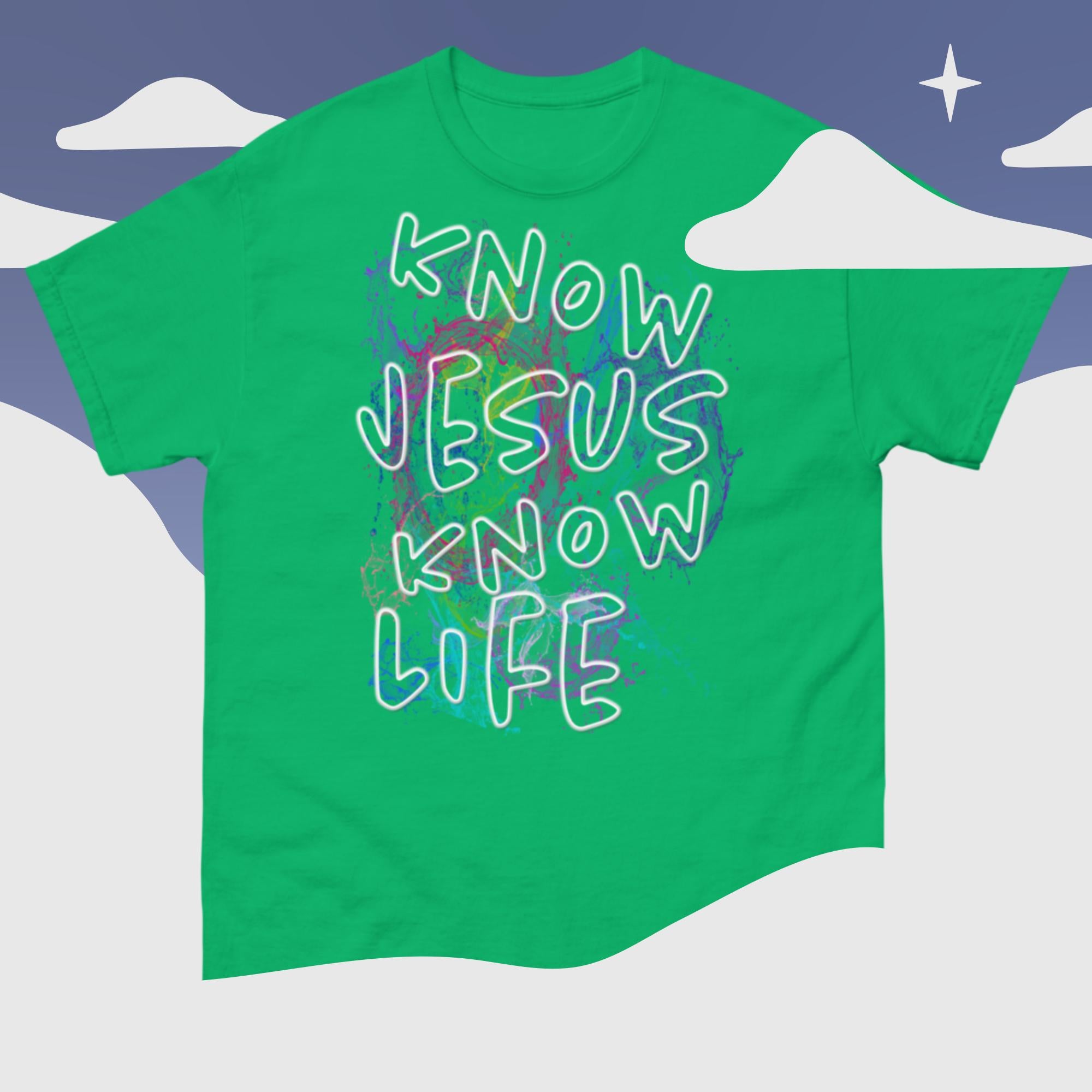 Know Jesus Know Life - No Jesus No Life - Men's classic tee