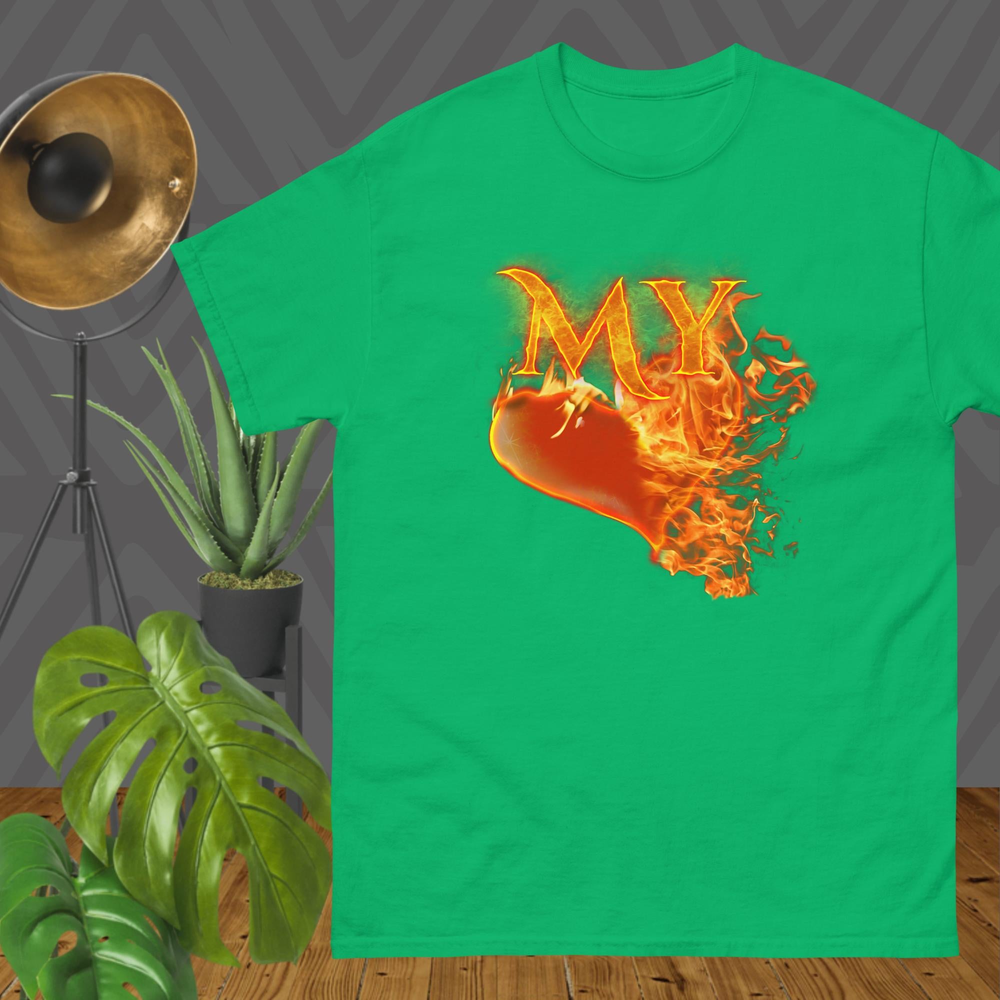 My Heart Burns for JESUS - Men's classic tee
