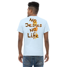 Load image into Gallery viewer, Know Jesus Know Life - No Jesus No Life - Men&#39;s classic tee
