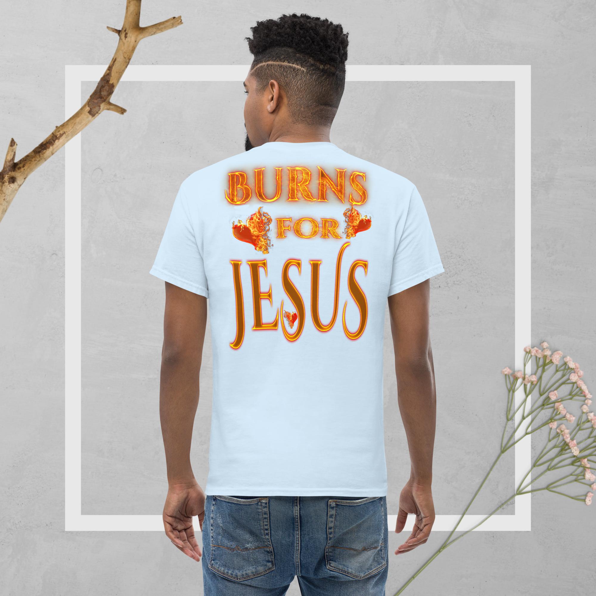 My Heart Burns For JESUS - Men's classic tee