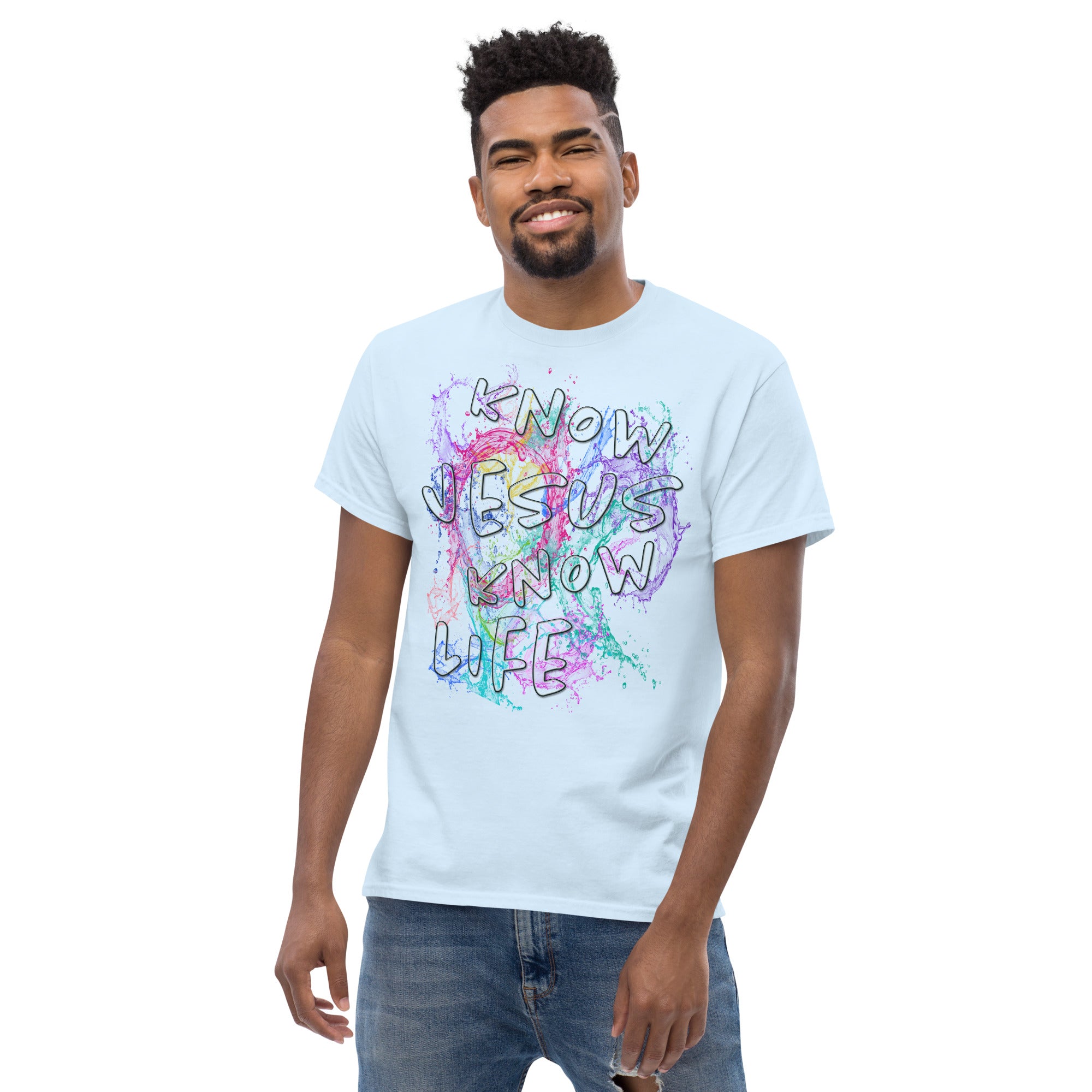 Know Jesus Know Life - No Jesus No Life - Men's classic tee