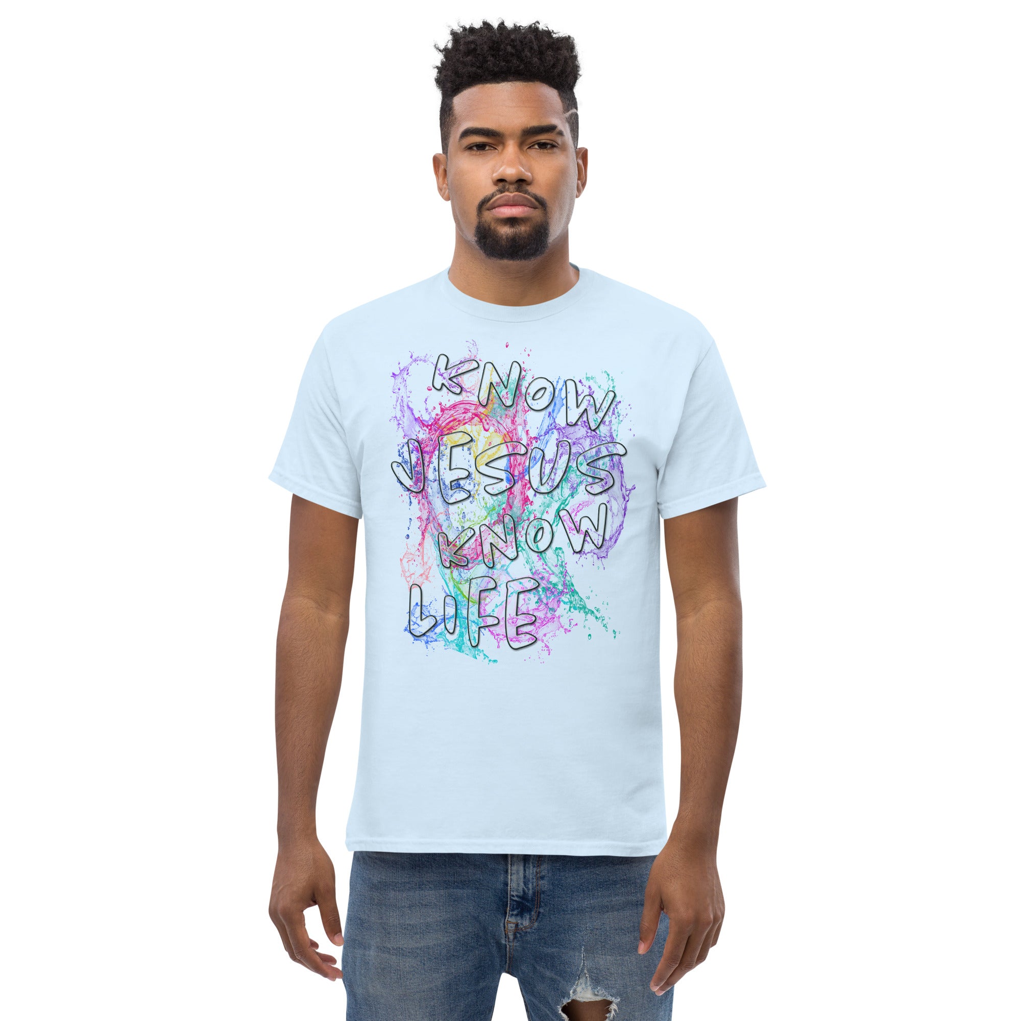 Know Jesus Know Life - No Jesus No Life - Men's classic tee