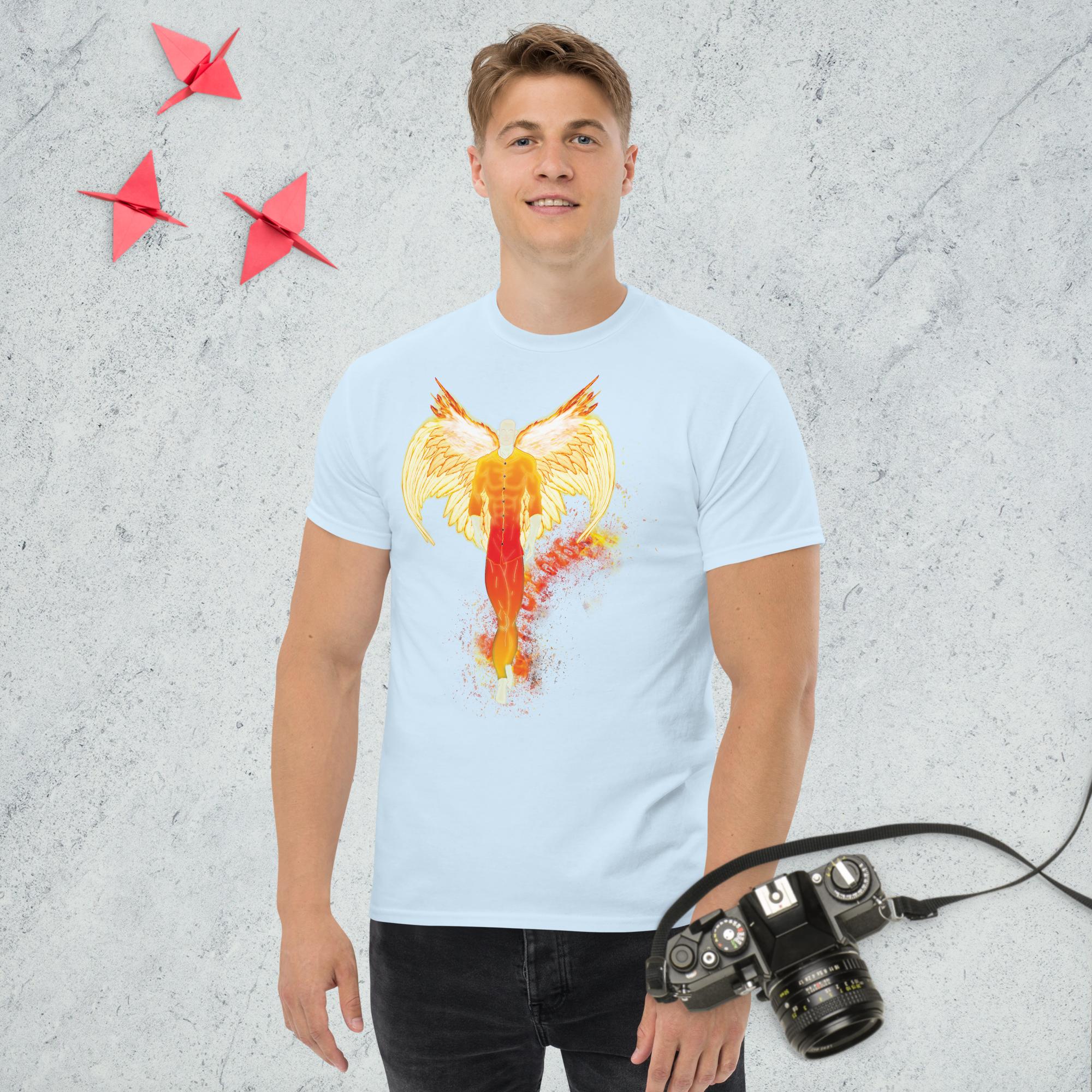 Ps. 91:11 Angle Fire Orange - Men's classic tee