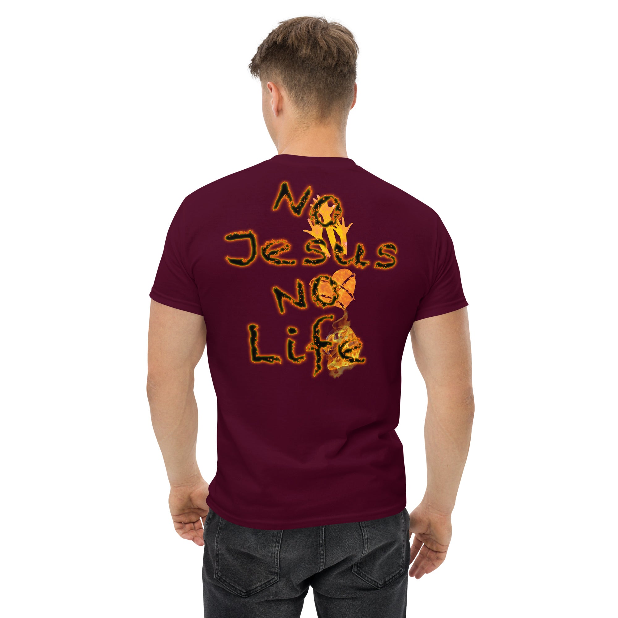 Know Jesus Know Life - No Jesus No Life - Men's classic tee