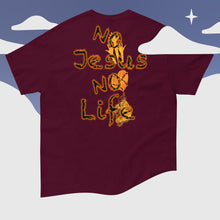 Load image into Gallery viewer, Know Jesus Know Life - No Jesus No Life - Men&#39;s classic tee
