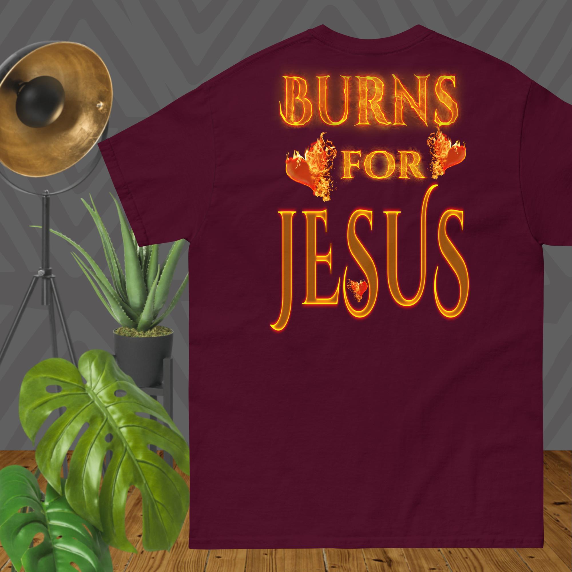 My Heart Burns for JESUS - Men's classic tee