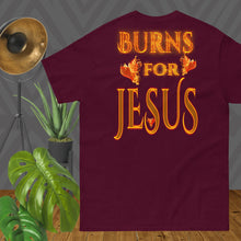 Load image into Gallery viewer, My Heart Burns for JESUS - Men&#39;s classic tee
