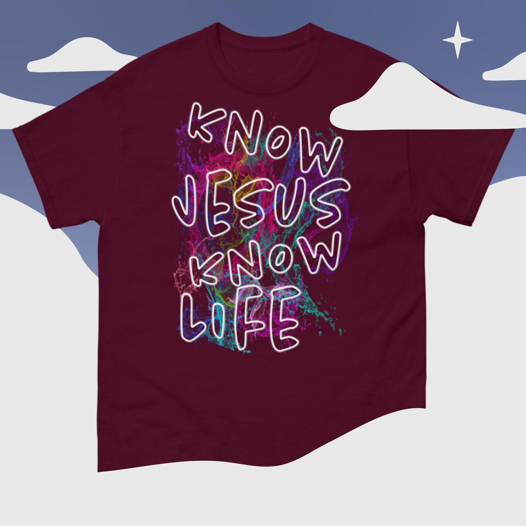 Know Jesus Know Life - No Jesus No Life - Men's classic tee