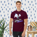 Ps. 91:11 Angel Blue Fire - Men's classic tee