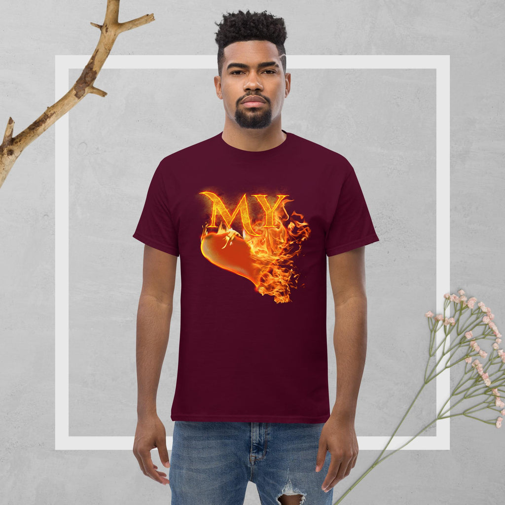 My Heart Burns For JESUS - Men's classic tee