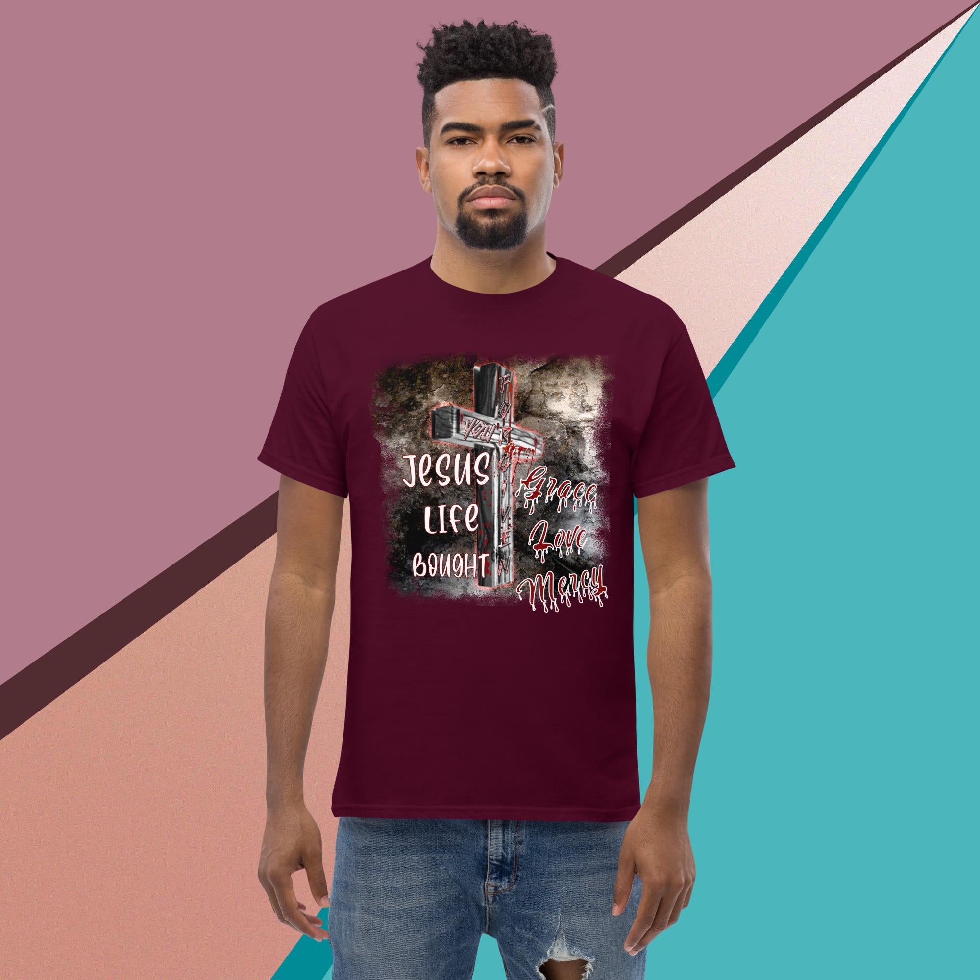 You're Forgiven By the Blood of JESUS - Men's classic tee