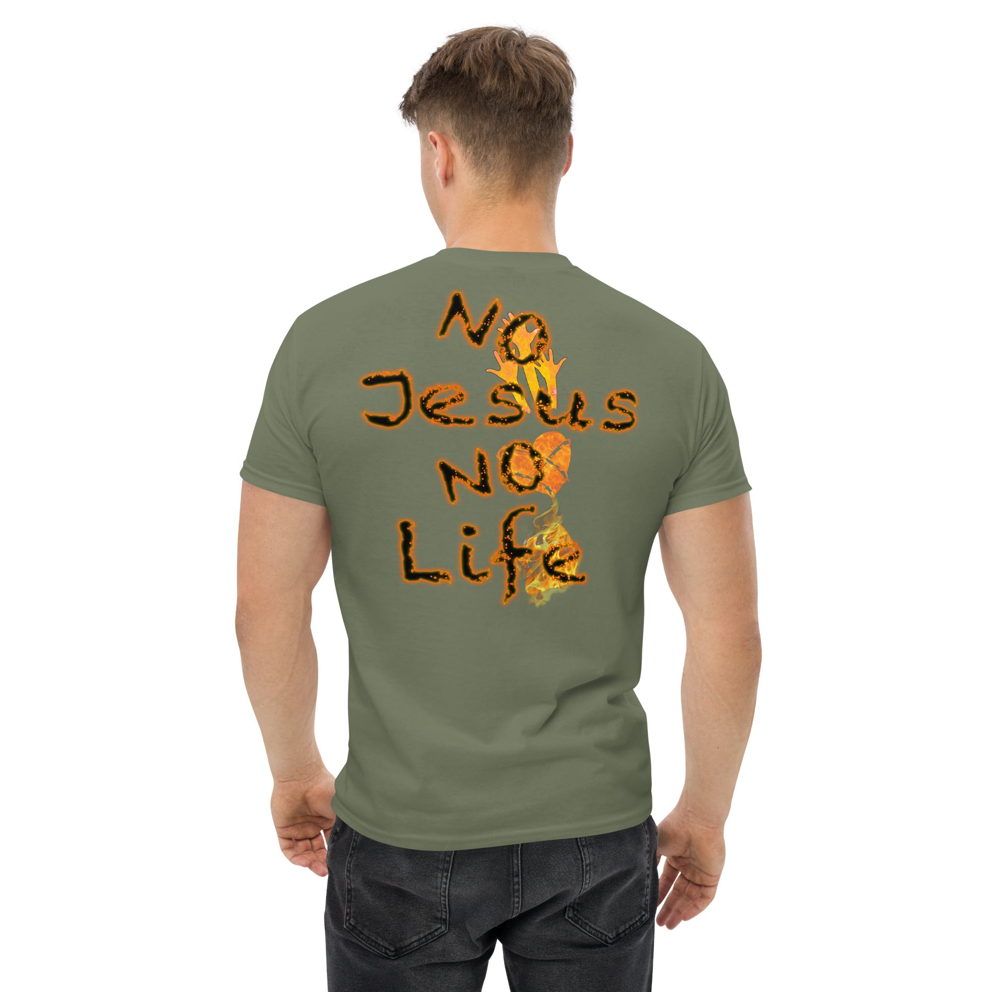 Know Jesus Know Life - No Jesus No Life - Men's classic tee
