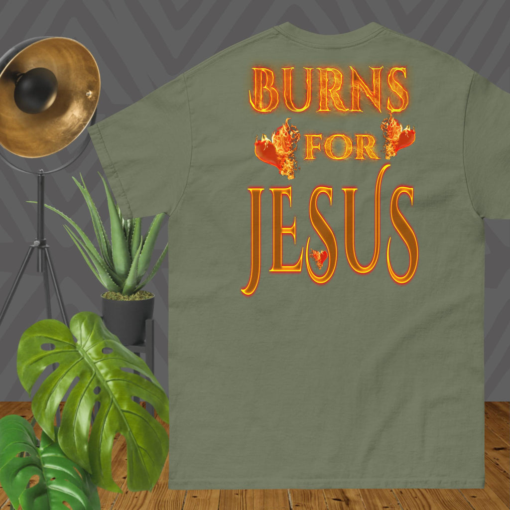 My Heart Burns for JESUS - Men's classic tee