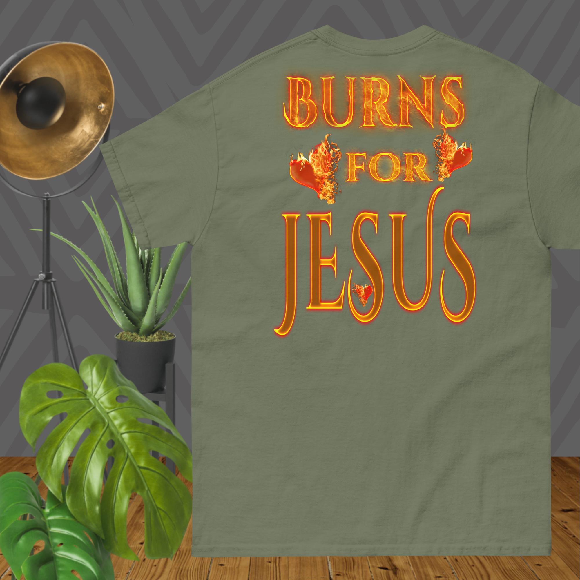 My Heart Burns for JESUS - Men's classic tee