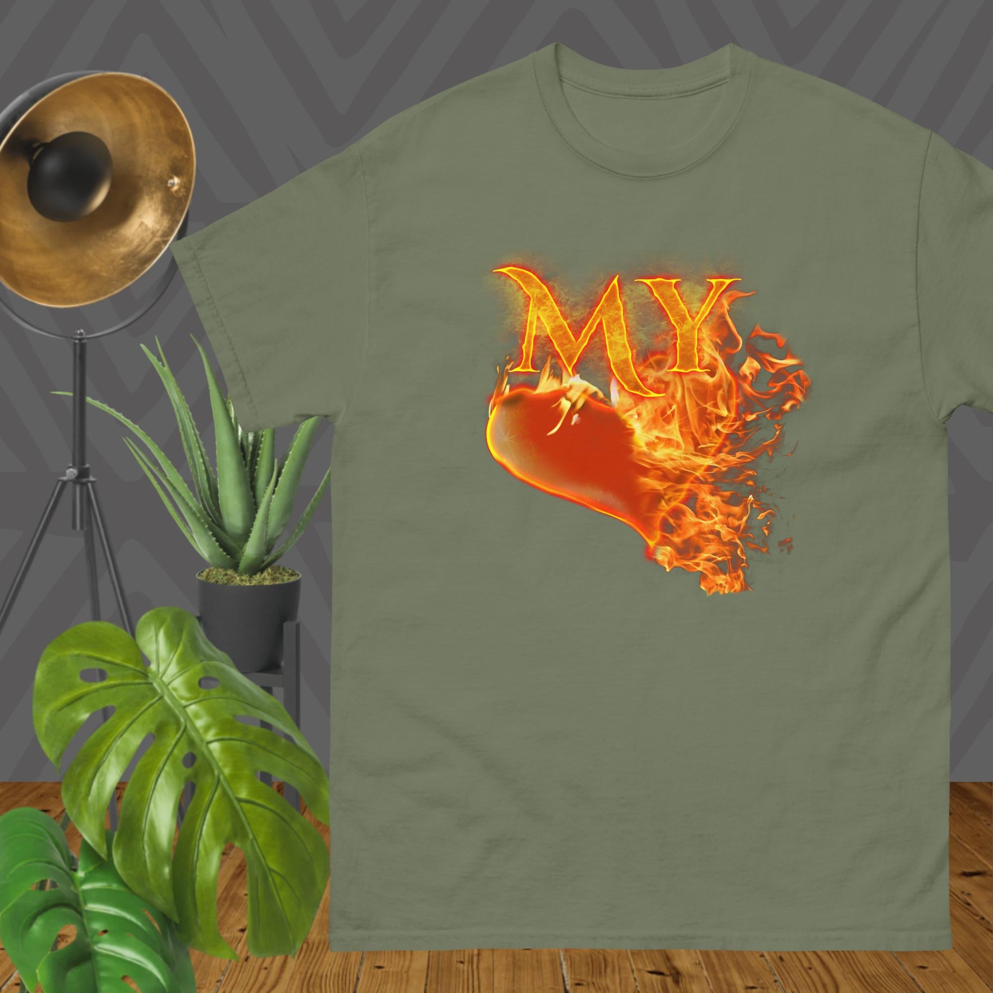 My Heart Burns for JESUS - Men's classic tee