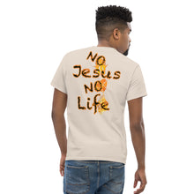 Load image into Gallery viewer, Know Jesus Know Life - No Jesus No Life - Men&#39;s classic tee
