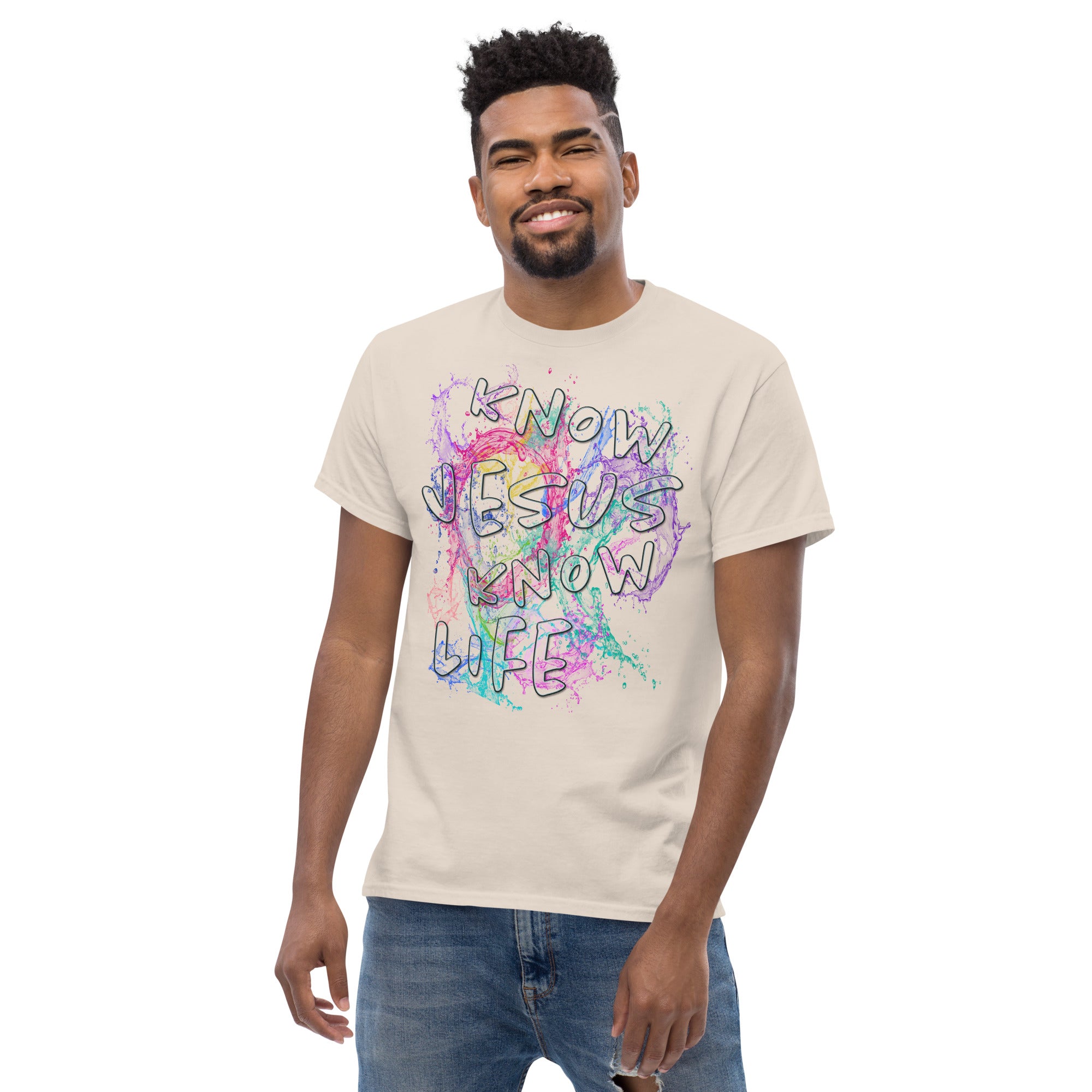 Know Jesus Know Life - No Jesus No Life - Men's classic tee