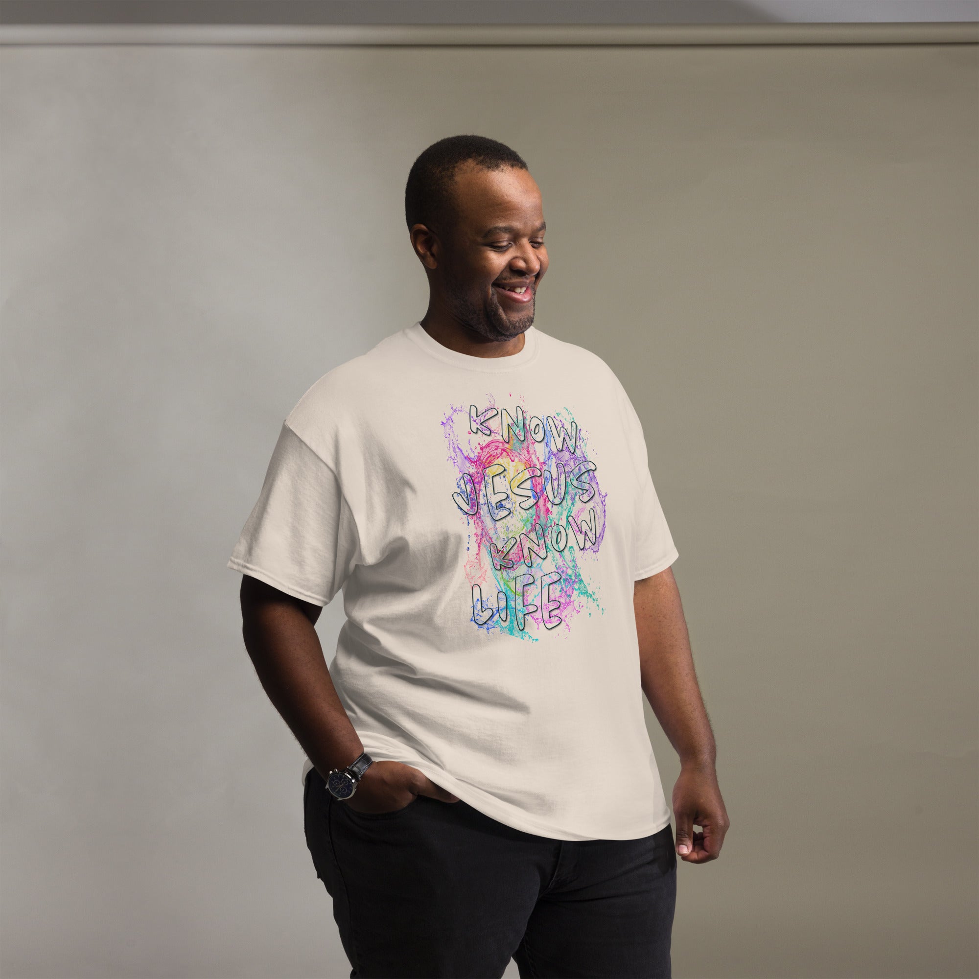 Know Jesus Know Life - No Jesus No Life - Men's classic tee