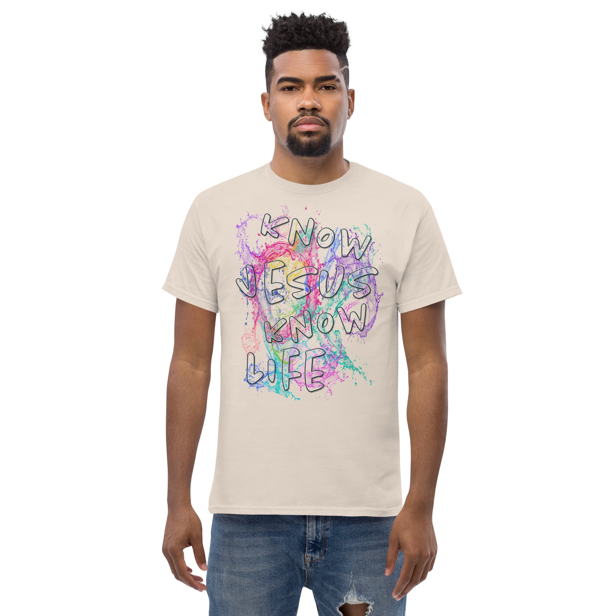 Know Jesus Know Life - No Jesus No Life - Men's classic tee