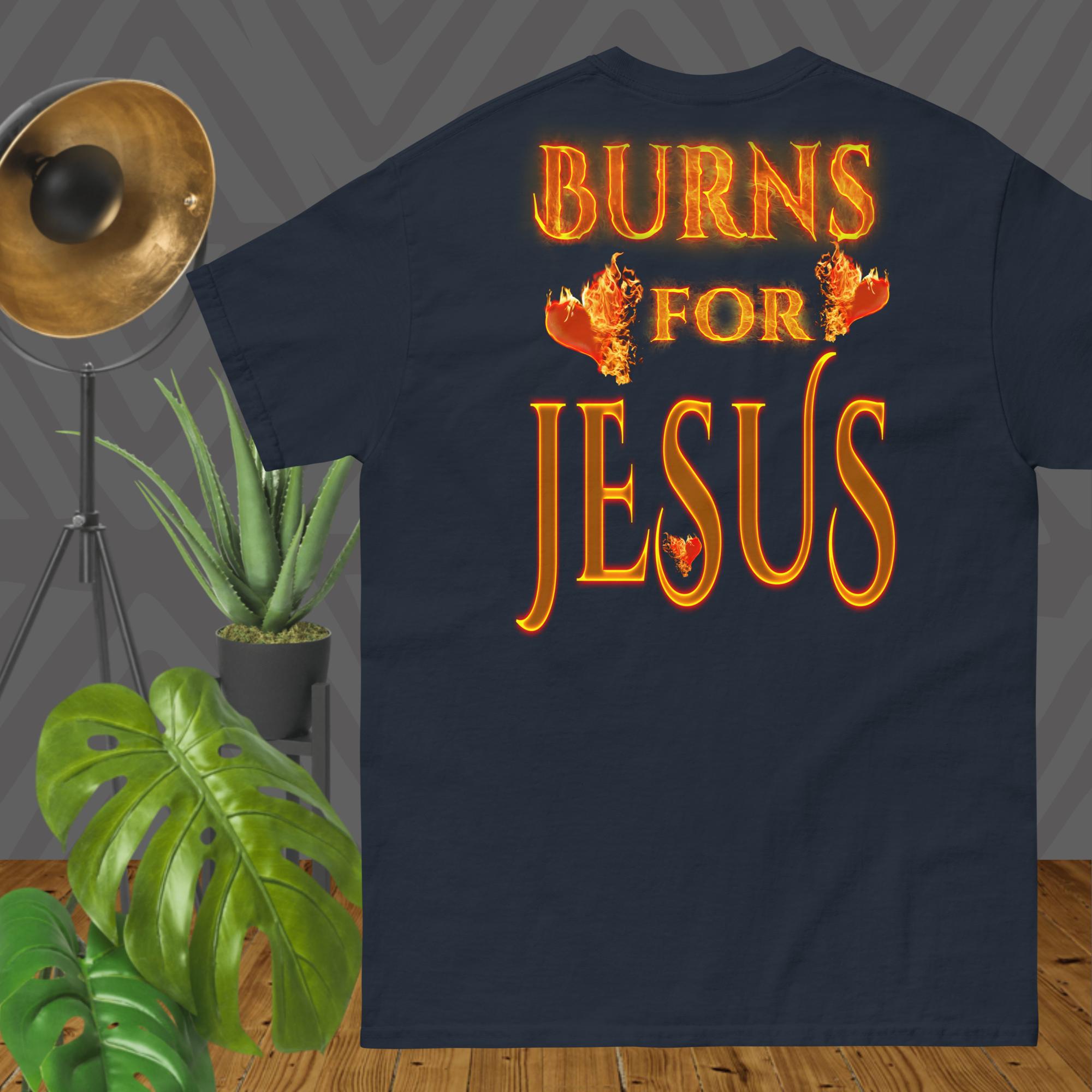 My Heart Burns for JESUS - Men's classic tee