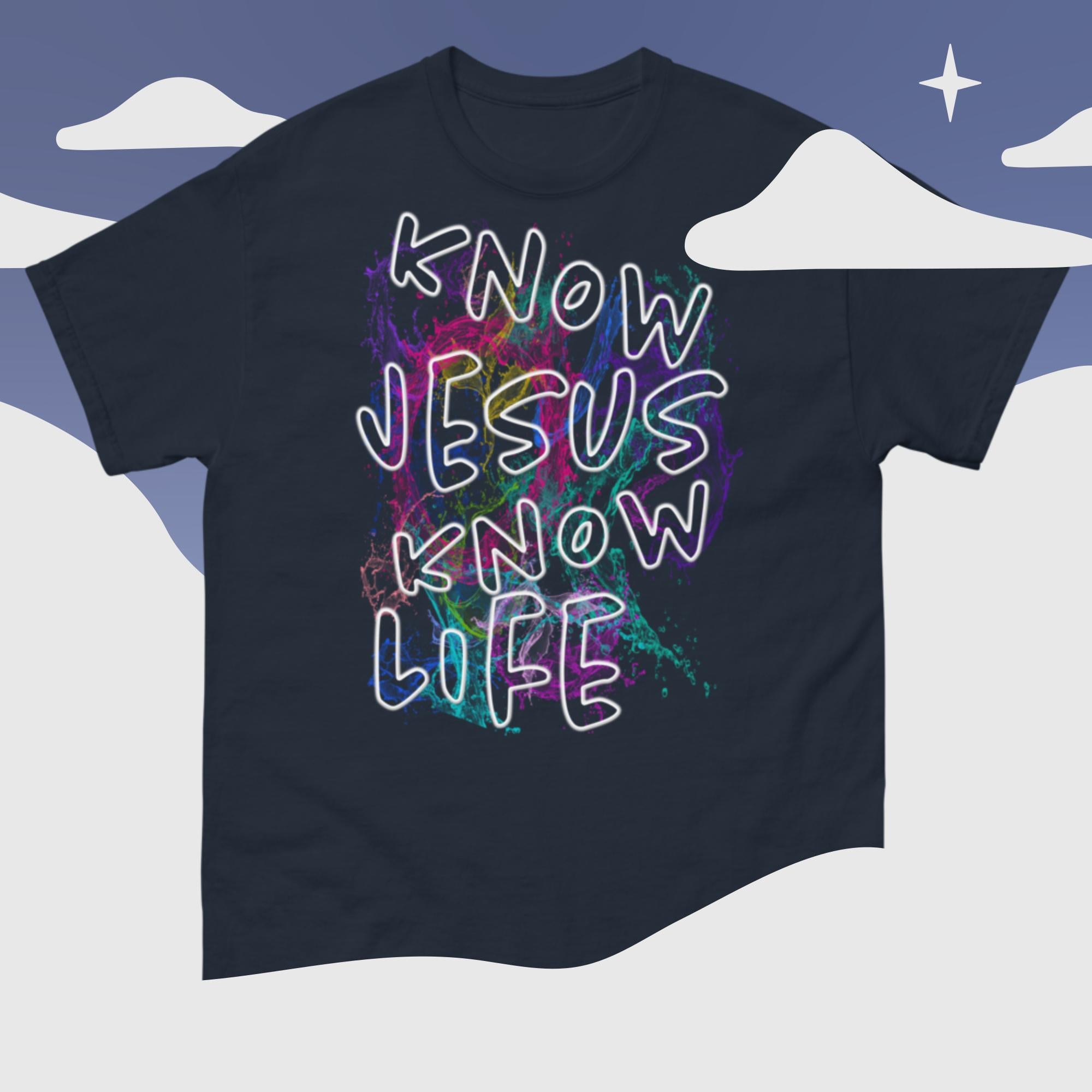 Know Jesus Know Life - No Jesus No Life - Men's classic tee